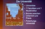 Präsentation Universität