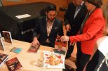 Bericht über die Buchpräsentation und Gespräch mit Opernsänger Clemens Unterreiner “Ein Bariton für alle Fälle”