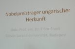 Bericht über den Vortrag „Nobelpreisträger und Ungarn“